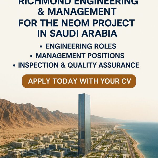 Best Collage 5 Richmond Engineering & Management for the NEOM Project in Saudi Arabia